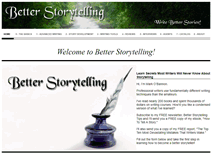 Tablet Screenshot of betterstorytelling.net